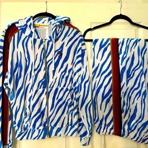 Aviator Nation velour sweatsuit